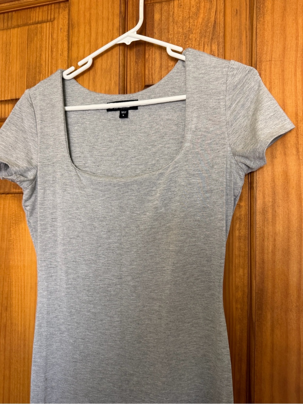 See You Monday Women's Grey Short-Sleeve Maxi Dress - Picture 2 of 10